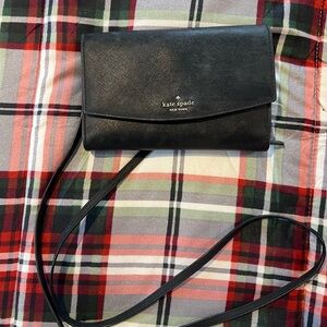 Kate Spade Elegant Black Crossbody Bag